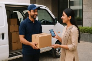 Box Delivery and Last Mile Logistics for E-commerce